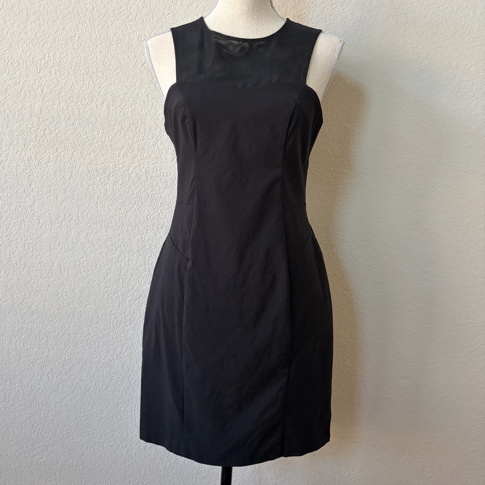 ASOS Little Black Dress Size 8 Back Cutout LBD